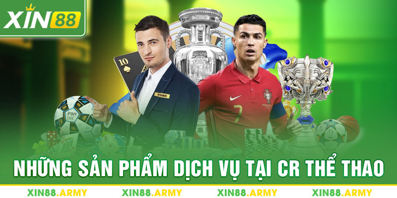 Những sản phẩm dịch vụ tại CR thể thao